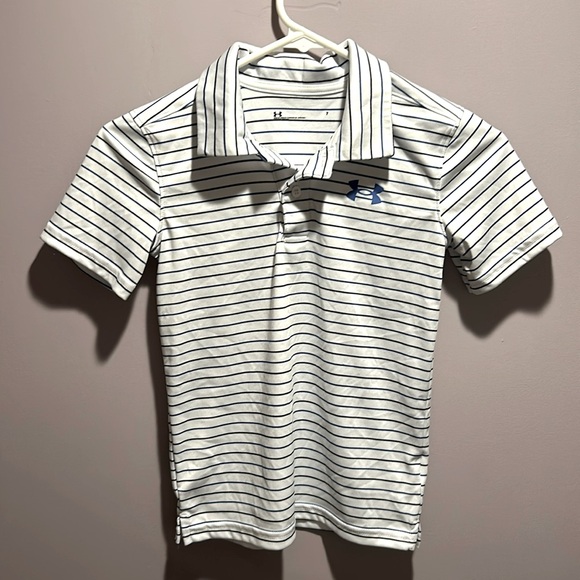 Under Armor polo shirt, boys’ size 7, good condition - Picture 1 of 2